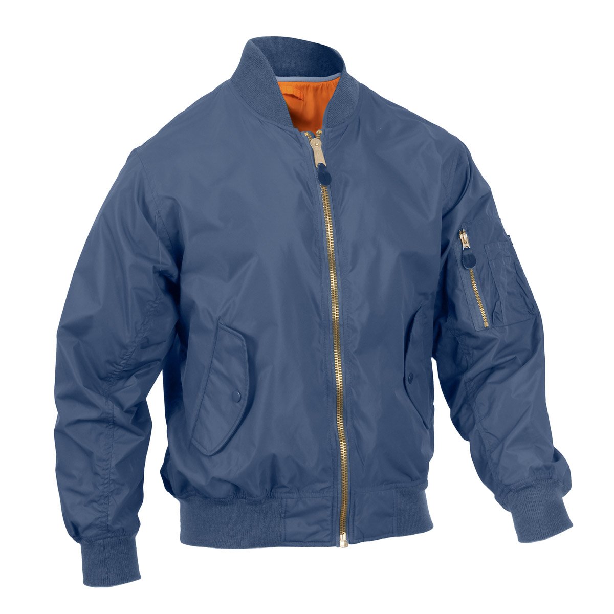 MilSpec Lightweight MA-1 Flight Jacket Outerwear MilSpec Navy Blue 2X-Small Tactical Gear Supplier Tactical Distributors Australia