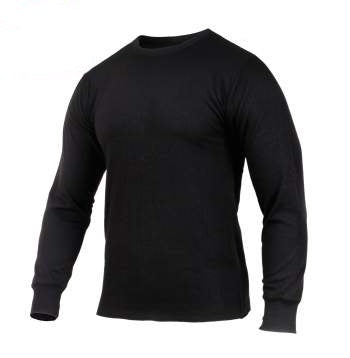 MilSpec Midweight Thermal Knit Top Black Clothing and Apparel MilSpec Small Tactical Gear Supplier Tactical Distributors Australia