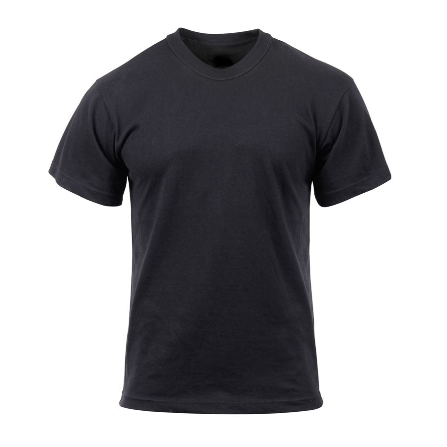 MilSpec Moisture Wicking Short Sleeve T-Shirt Shirts MilSpec Black Small Tactical Gear Supplier Tactical Distributors Australia