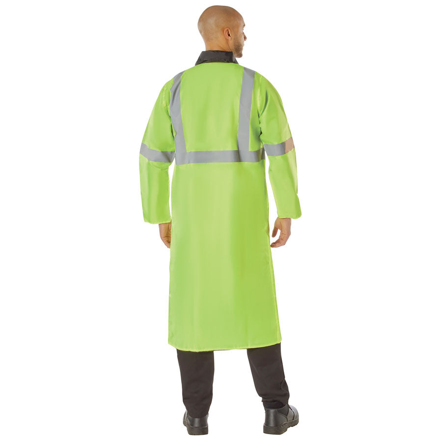 MilSpec Reversible Reflective Rain Parka Safety Green Jackets MilSpec Tactical Gear Supplier Tactical Distributors Australia