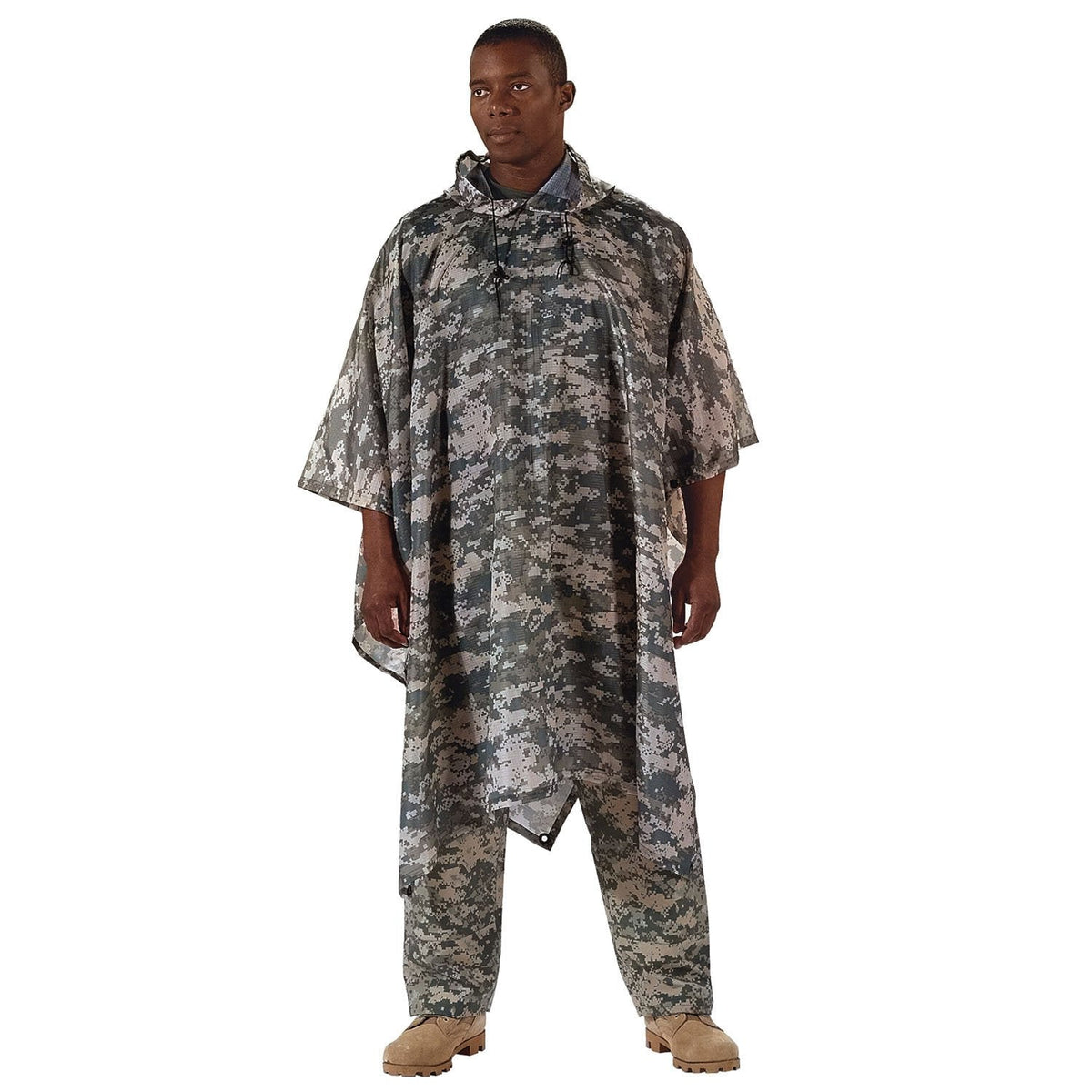 MilSpec Special G.I. Type Military Rip-Stop Poncho Outerwear MilSpec ACU Digital Camo Tactical Gear Supplier Tactical Distributors Australia