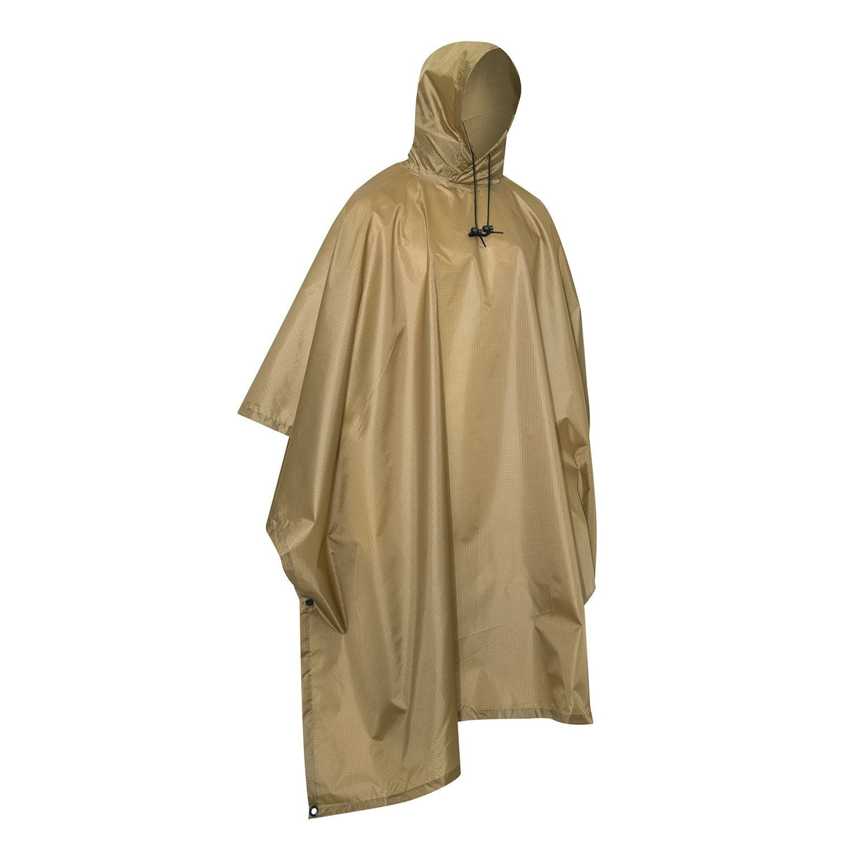 MilSpec Special G.I. Type Military Rip-Stop Poncho Outerwear MilSpec Coyote Brown Tactical Gear Supplier Tactical Distributors Australia