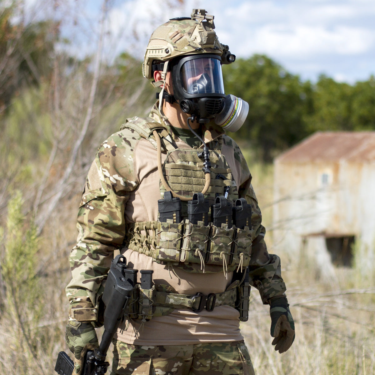 MIRA Safety CM-6M Tactical Gas Mask Full-Face Respirator for CBRN Defense Protective Gear MIRA Safety Tactical Gear Supplier Tactical Distributors Australia
