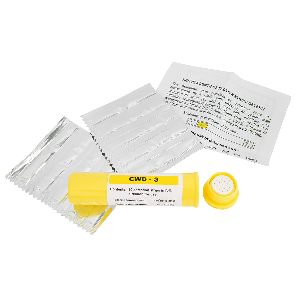 MIRA Safety DETEHIT CWD-3 CBRN Detection Strips Chemical Detector MIRA Safety Tactical Gear Supplier Tactical Distributors Australia