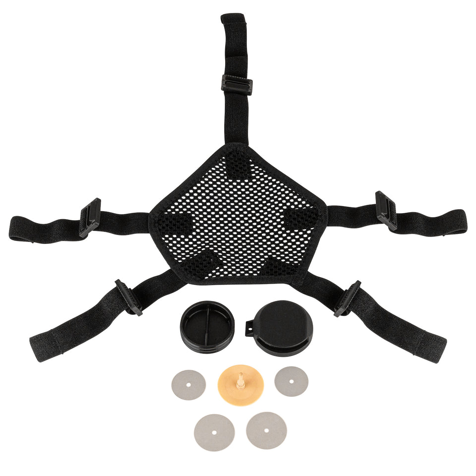 MIRA Safety Gas Mask Replacement Parts Kit Gas Mask Accessories MIRA Safety Deluxe Kit (with CM-6M Head Harness) Tactical Gear Supplier Tactical Distributors Australia