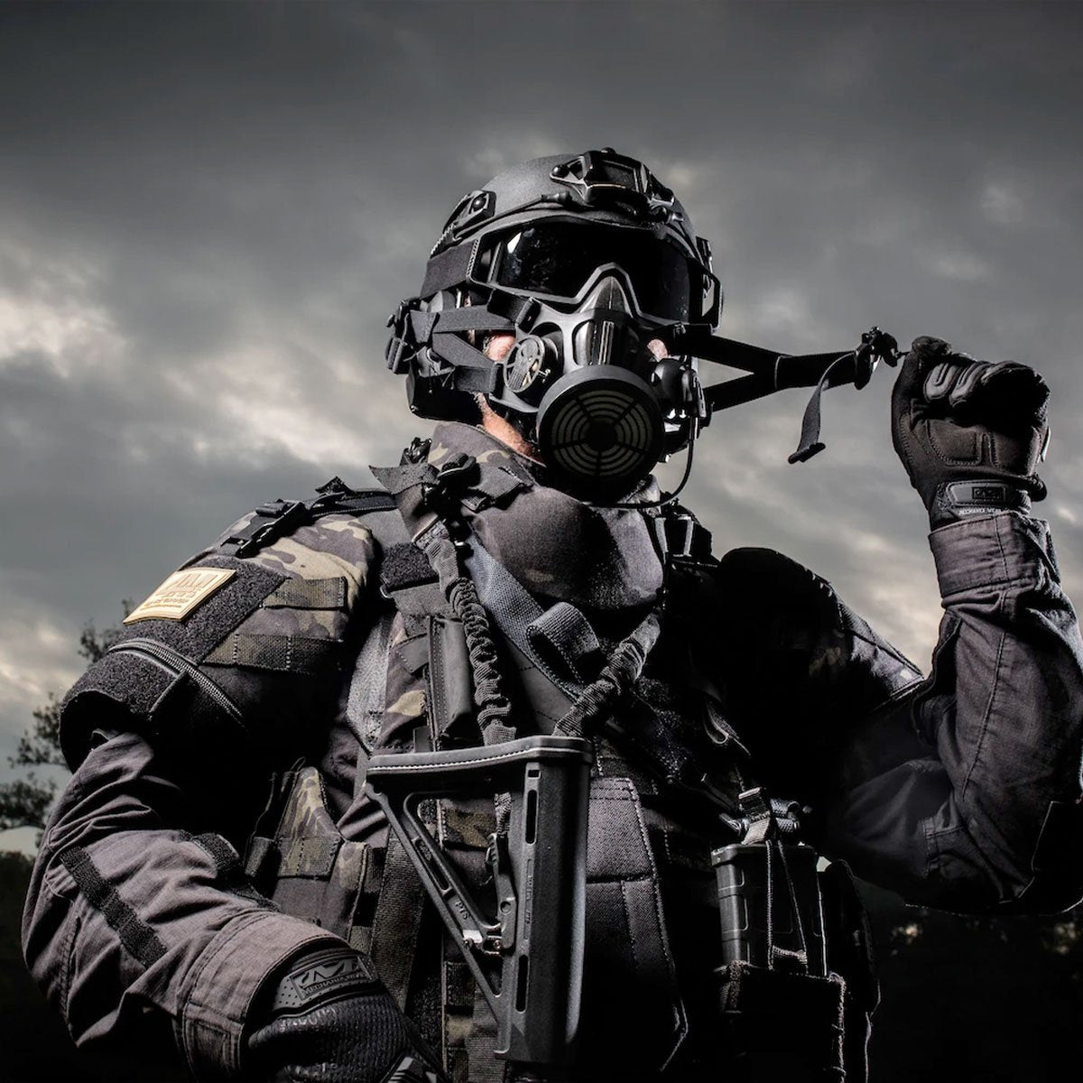 Mira Safety TAPR Tactical Air-Purifying Respirator Mask Universal Fit Respirators MIRA Safety Tactical Gear Supplier Tactical Distributors Australia