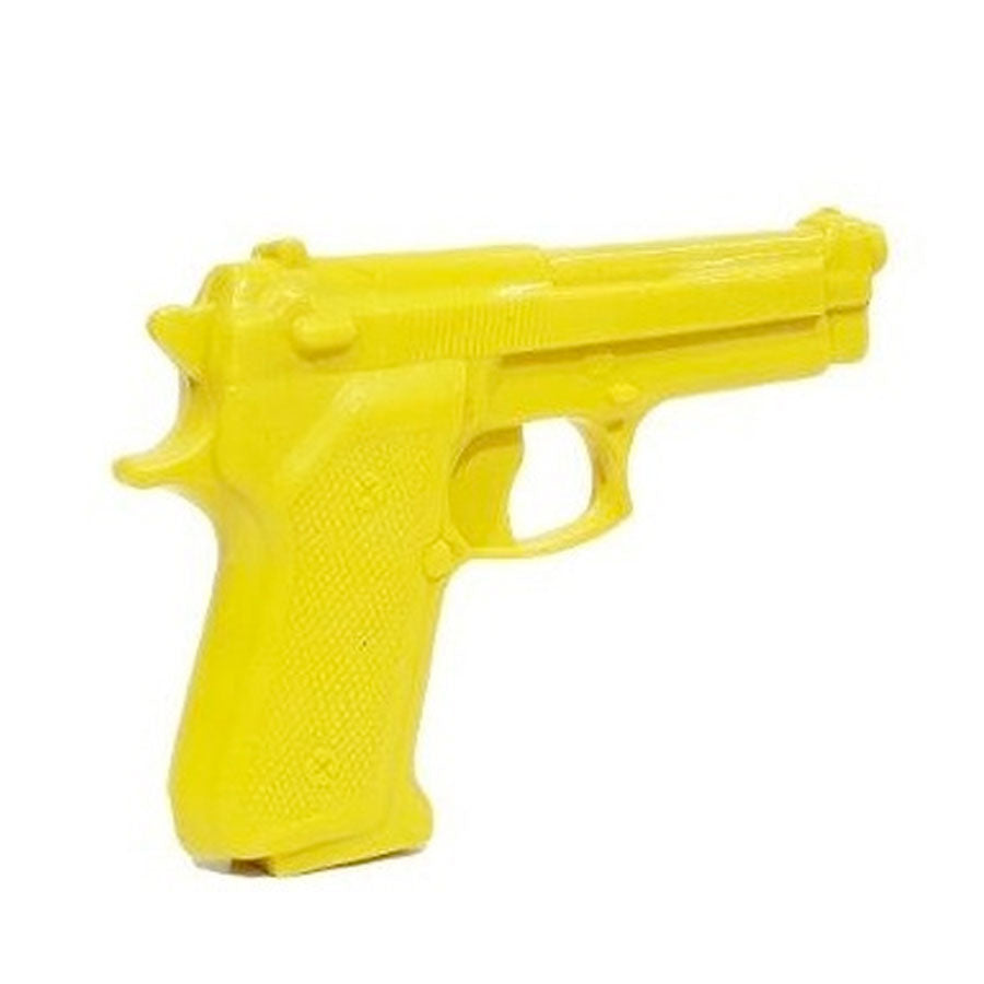 Morgan 9MM Plastic Training Gun Training Gear Morgan Boxing &amp; Fitness Equipment Yellow Tactical Gear Supplier Tactical Distributors Australia