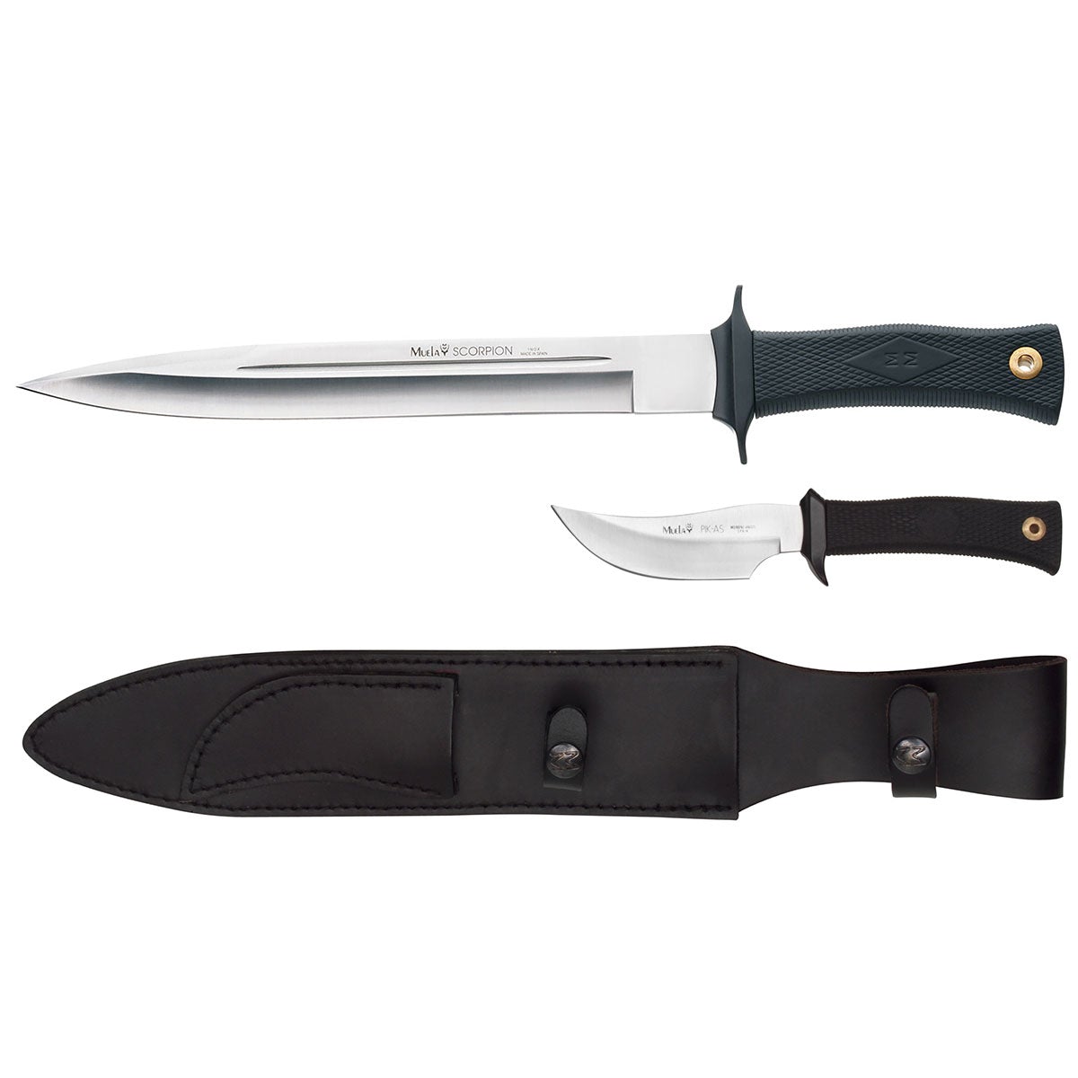 Muela Scorpion Pig &amp; Skinner Combo Knife Set Knives Muela Tactical Gear Supplier Tactical Distributors Australia