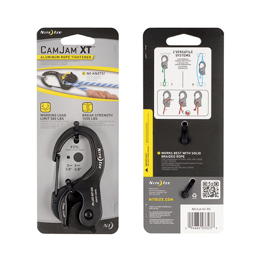 Nite Ize CamJam XT Aluminium Rope Tightener Large Outdoor and Survival Nite-Ize Tactical Gear Supplier Tactical Distributors Australia