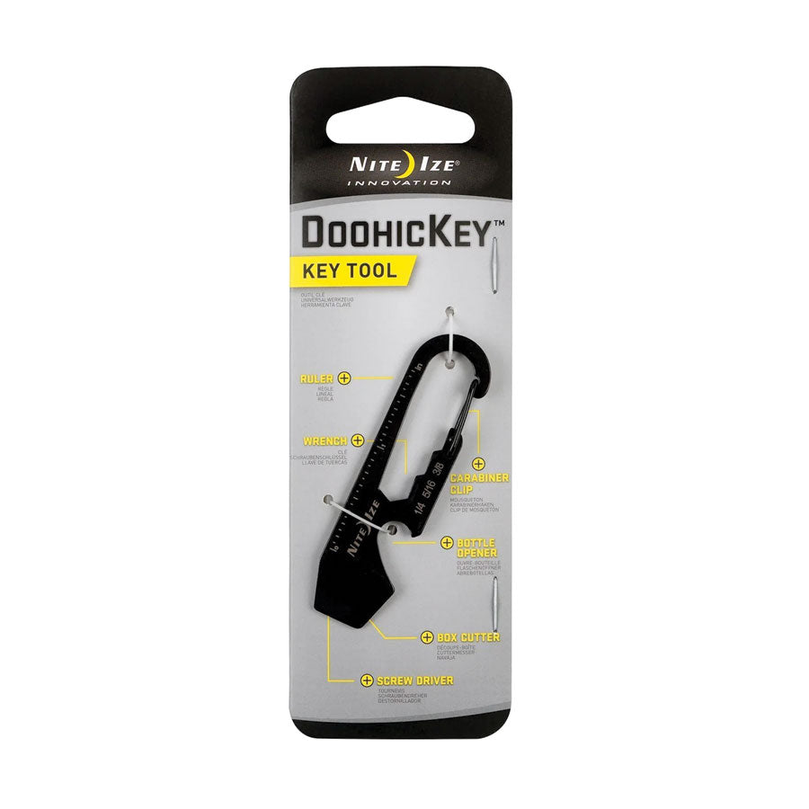 Nite-Ize DoohicKey Multi-Tool Black Accessories Nite-Ize Tactical Gear Supplier Tactical Distributors Australia