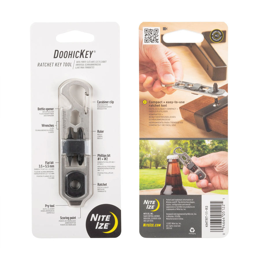 Nite Ize DoohicKey Ratchet Key Tool Accessories Nite-Ize Tactical Gear Supplier Tactical Distributors Australia