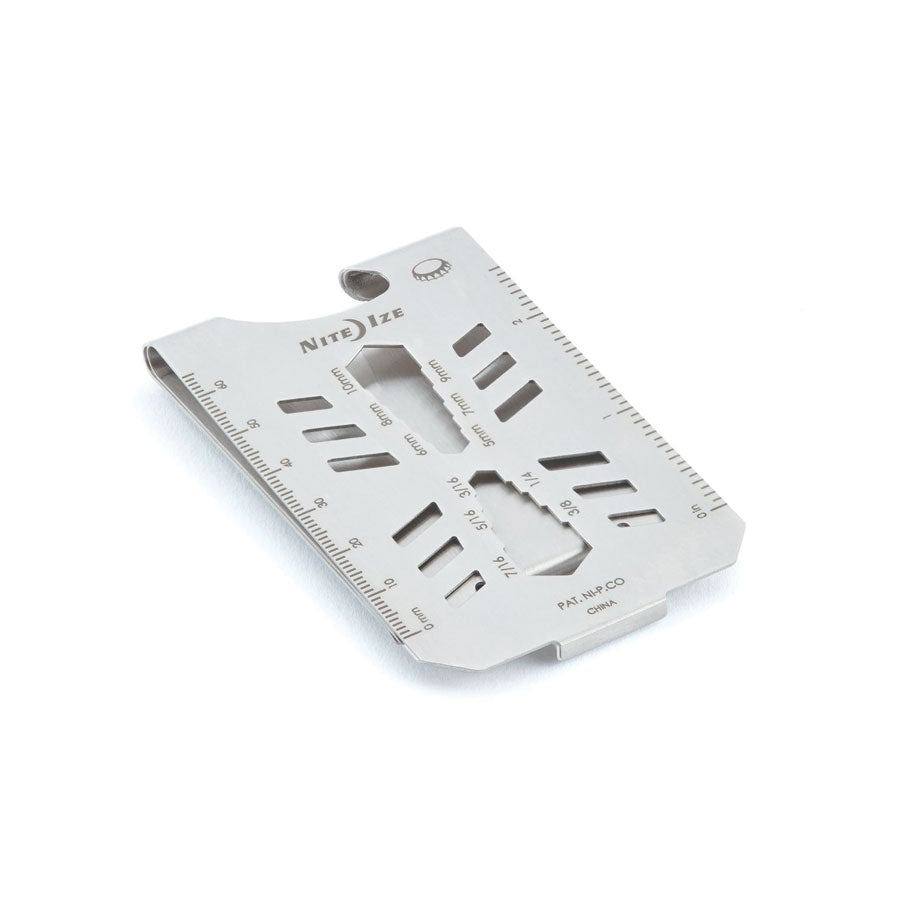 Nite Ize Financial Tool Multi-Tool Money Clip Stainless Accessories Nite-Ize Tactical Gear Supplier Tactical Distributors Australia