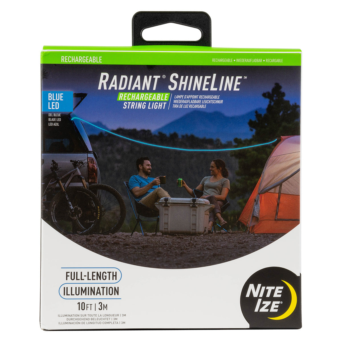 Nite Ize Radiant Rechargeable ShineLine - Blue/Blue LED Gear Organisers Nite-Ize Tactical Gear Supplier Tactical Distributors Australia
