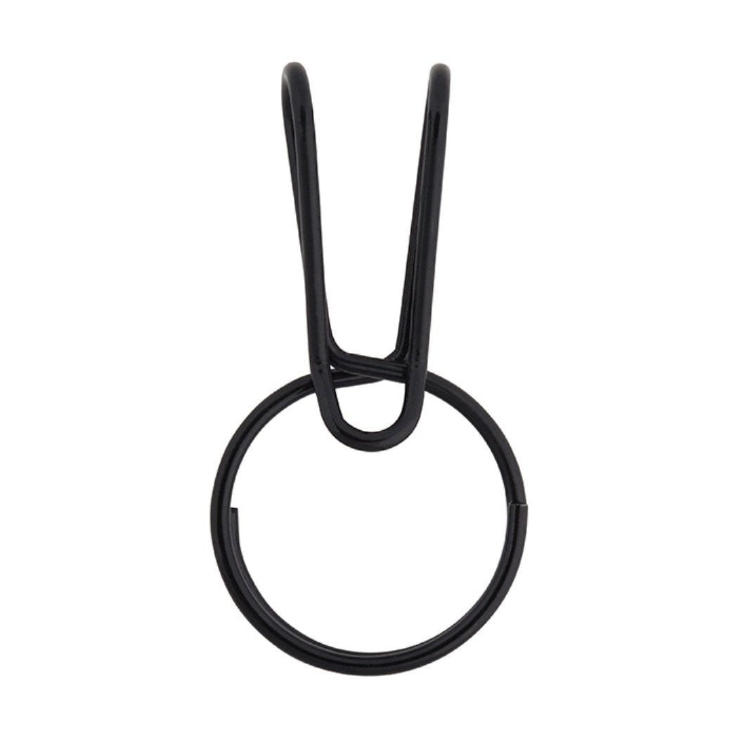 Nite-Ize SqueezeRing Easy Load Key Clip Black Outdoor and Survival Products Nite-Ize Tactical Gear Supplier Tactical Distributors Australia