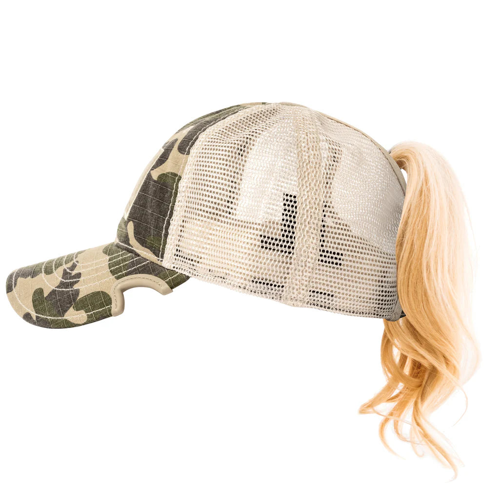 Notch Tactical Classic Adjustable Camo Ponytail Operator Headwear Notch Tactical Gear Supplier Tactical Distributors Australia