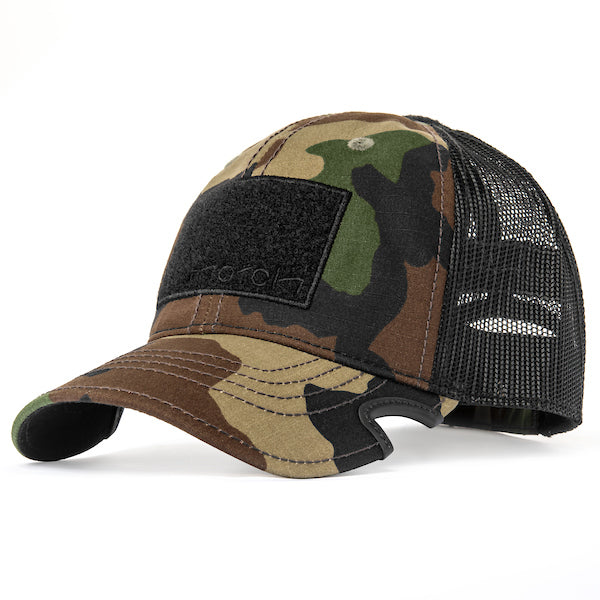 Notch Tactical Classic Adjustable M81 Woodland Operator Headwear Notch Tactical Gear Supplier Tactical Distributors Australia