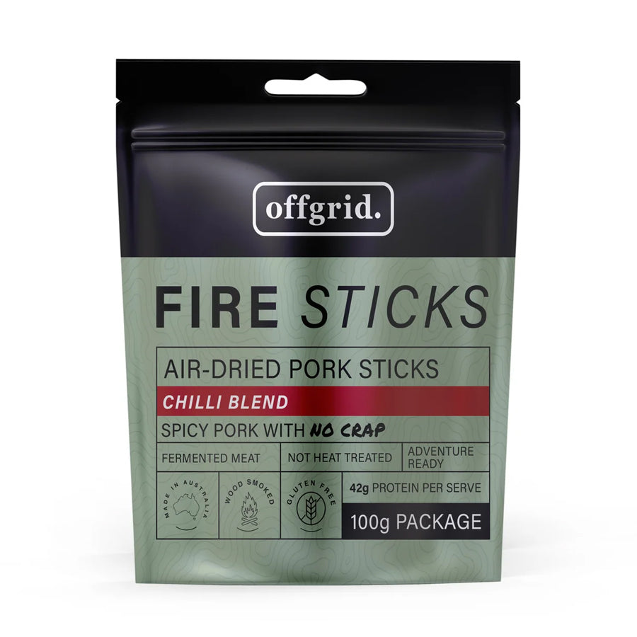 Offgrid Provisions Firestick - Shelf Stable Salami Food OFFGRID PROVISIONS Spicy Tactical Gear Supplier Tactical Distributors Australia
