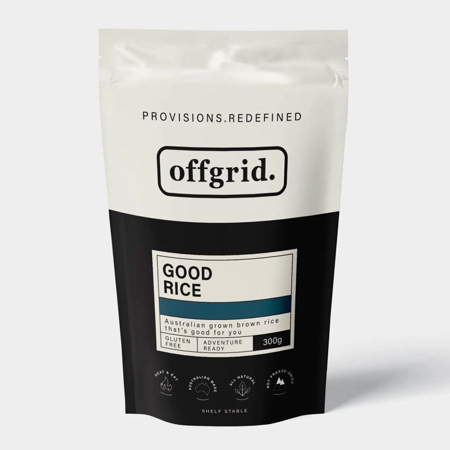 Offgrid Provisions Good Rice - Heat & Eat Meal Food OFFGRID PROVISIONS Tactical Gear Supplier Tactical Distributors Australia