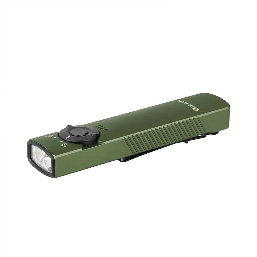 Olight Arkfeld UV 1000 Lumens with Dual Light Source EDC-White Light & UV Light Flashlights and Lighting Olight OD Green CW Tactical Gear Supplier Tactical Distributors Australia