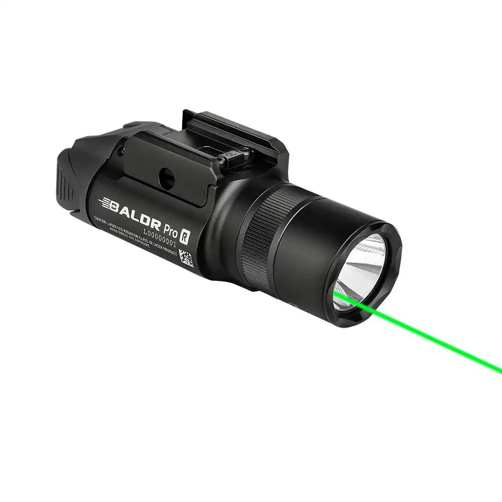 Olight BALDR Pro R Tactical Flashlight Green Laser Combo 1350 Lumen
