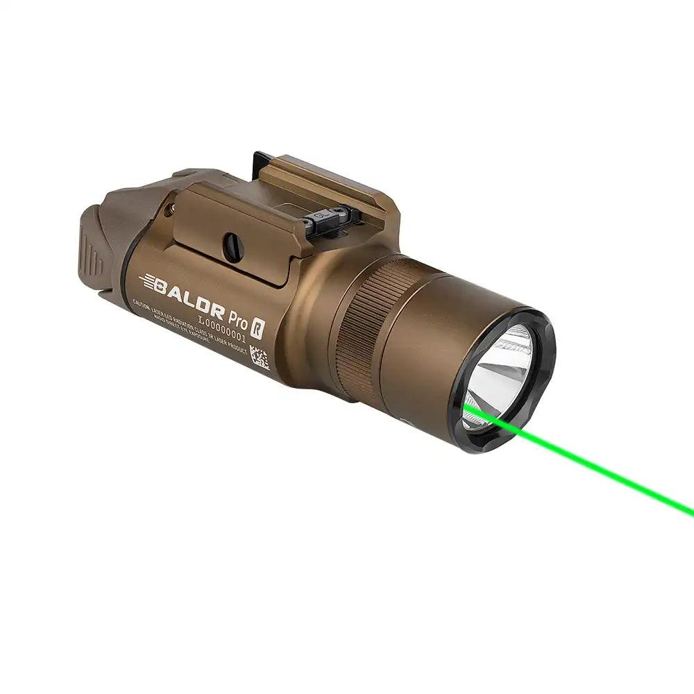 Olight BALDR Pro R Tactical Flashlight Green Laser Combo 1350 Lumen