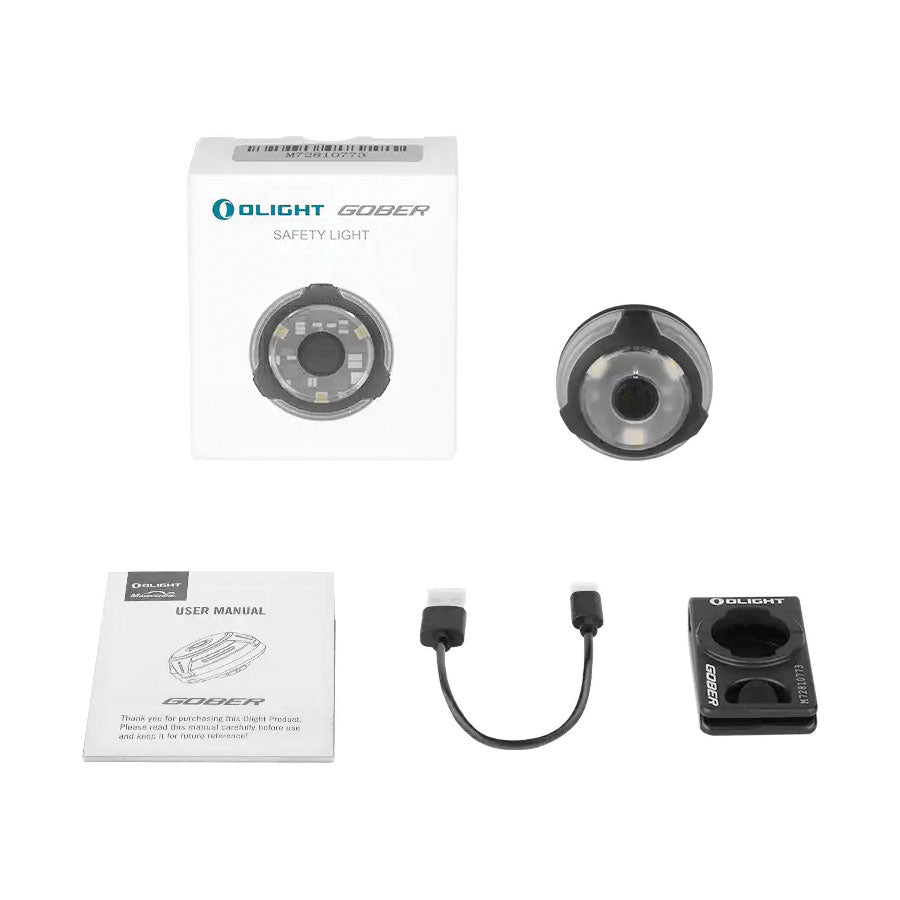 Olight Gober Safety Light with Four Lighting Colours Black Flashlights and Lighting Olight Tactical Gear Supplier Tactical Distributors Australia