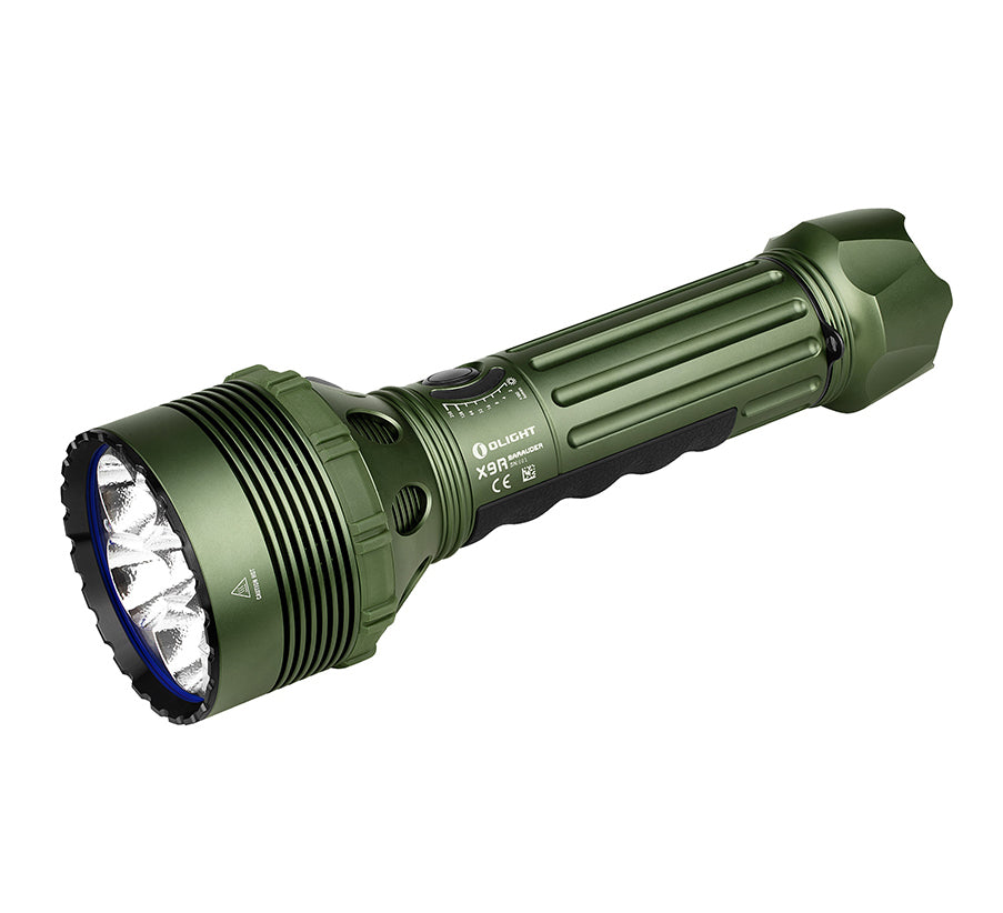 Olight X9R Marauder 25000 Lumens Rechargeable Tactical LED Torch OD Green Flashlights and Lighting Olight Tactical Gear Supplier Tactical Distributors Australia