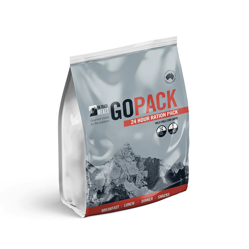 On Track Meals Go Pack 24 Hour ration Pack Food On Track Meals Tactical Gear Supplier Tactical Distributors Australia