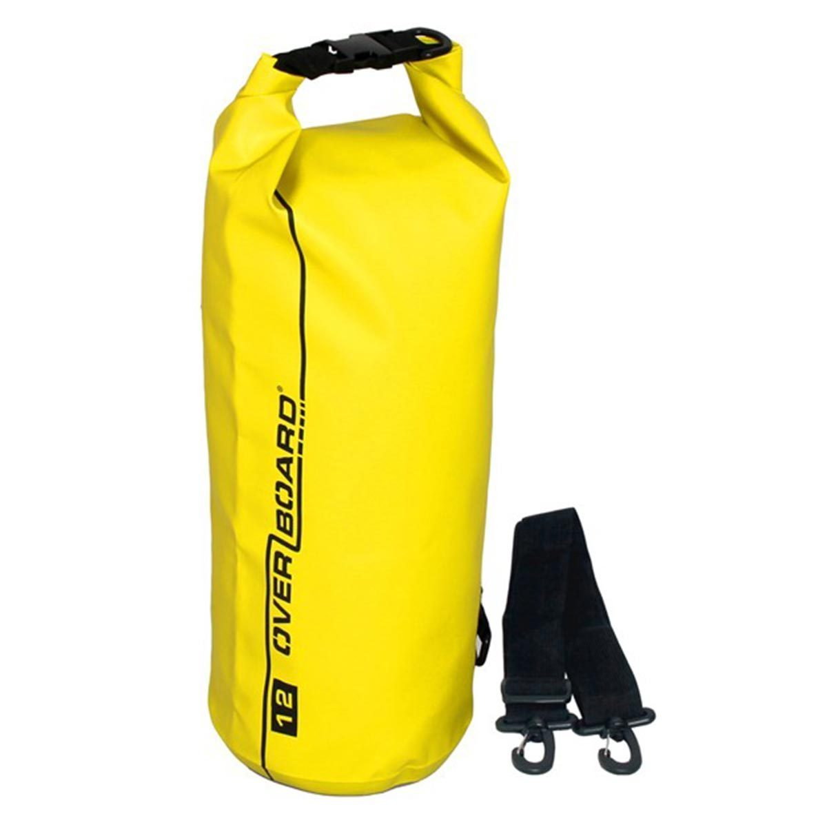 Overboard 12 Litre Dry Tube Bag Bags, Packs and Cases Overboard Yellow Tactical Gear Supplier Tactical Distributors Australia
