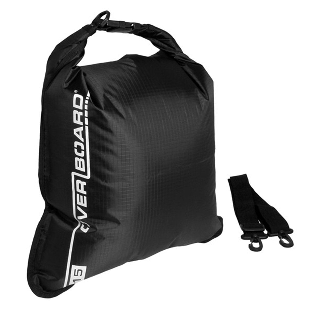 Overboard 15 Litre Dry Flat Bag Bags, Packs and Cases Overboard Black Tactical Gear Supplier Tactical Distributors Australia