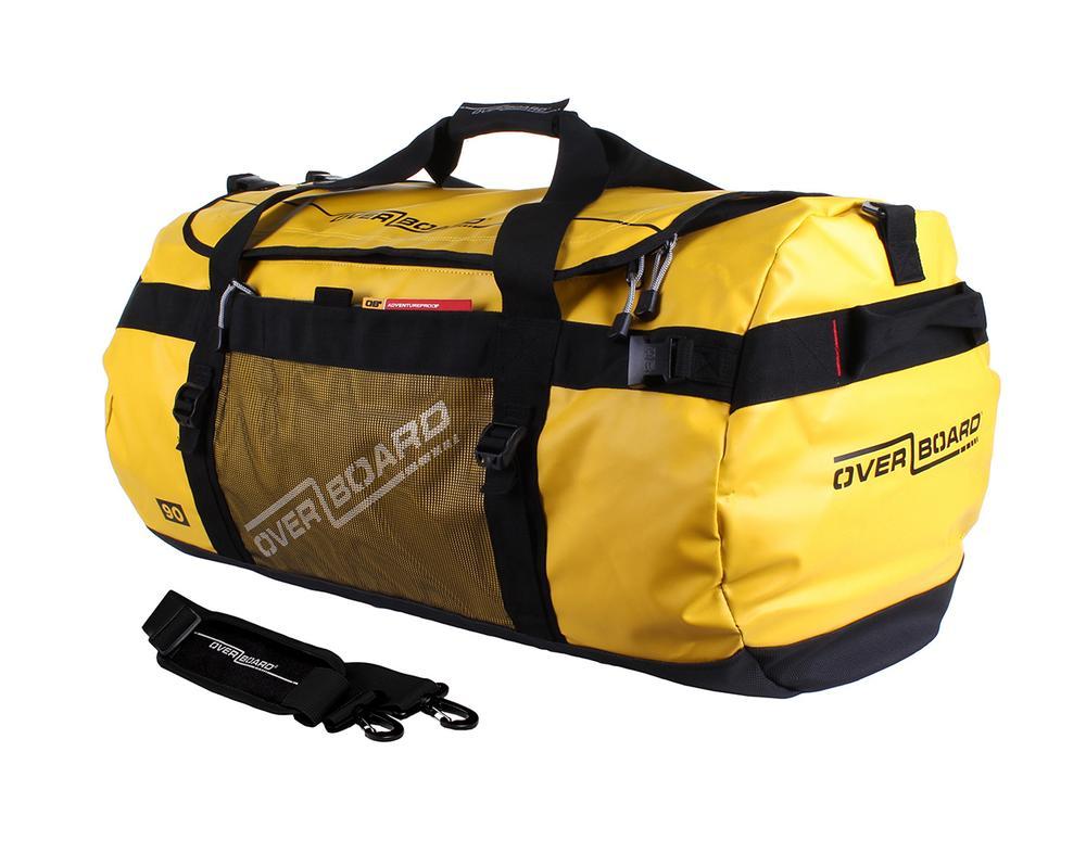 Overboard 90 Litre Adventure Weatherproof Duffel Bag Bags, Packs and Cases Overboard Yellow Tactical Gear Supplier Tactical Distributors Australia