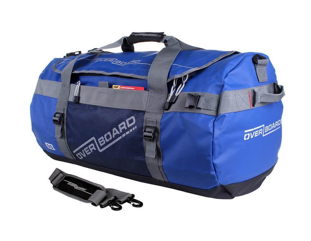 Overboard 90 Litre Adventure Weatherproof Duffel Bag Bags, Packs and Cases Overboard Blue Tactical Gear Supplier Tactical Distributors Australia