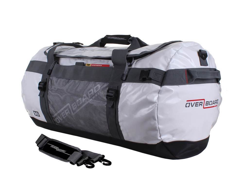 Overboard 90 Litre Adventure Weatherproof Duffel Bag Bags, Packs and Cases Overboard White Tactical Gear Supplier Tactical Distributors Australia