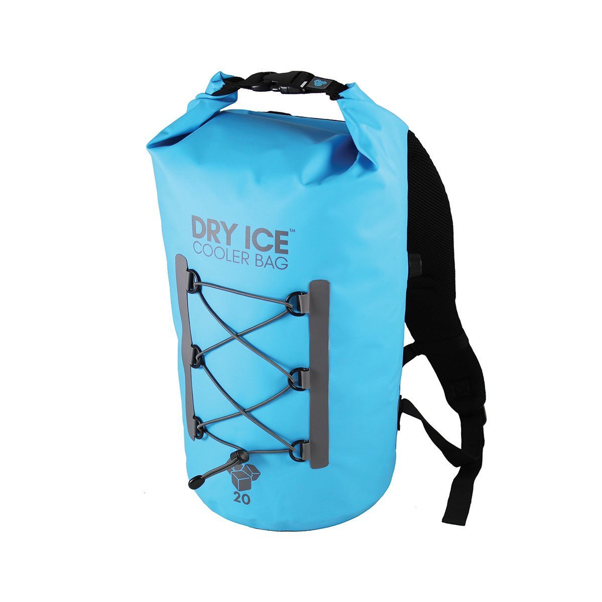 Overboard Dry Ice 20 Litre Premium Cooler Backpack Bags, Packs and Cases Overboard Grey Tactical Gear Supplier Tactical Distributors Australia
