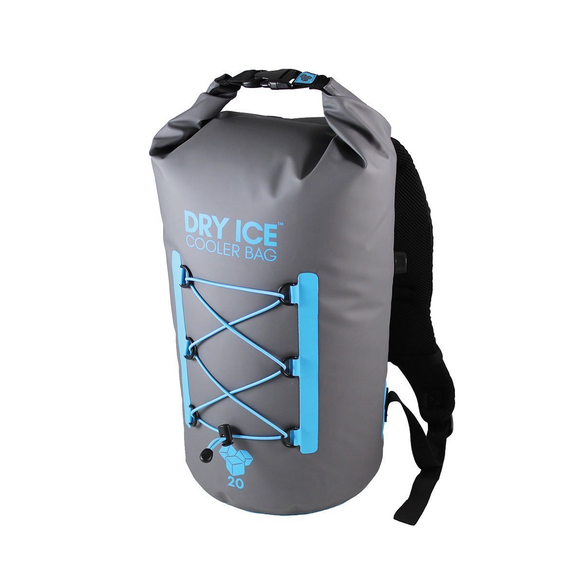 Overboard Dry Ice 20 Litre Premium Cooler Backpack Bags, Packs and Cases Overboard Grey Tactical Gear Supplier Tactical Distributors Australia