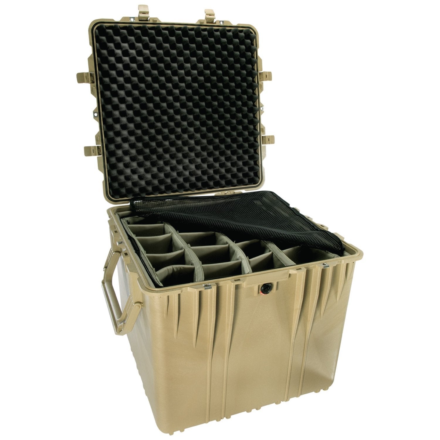 Pelican 0370 Protector Cube Case Desert Tan Bags, Packs and Cases Pelican Products Without Foam Tactical Gear Supplier Tactical Distributors Australia