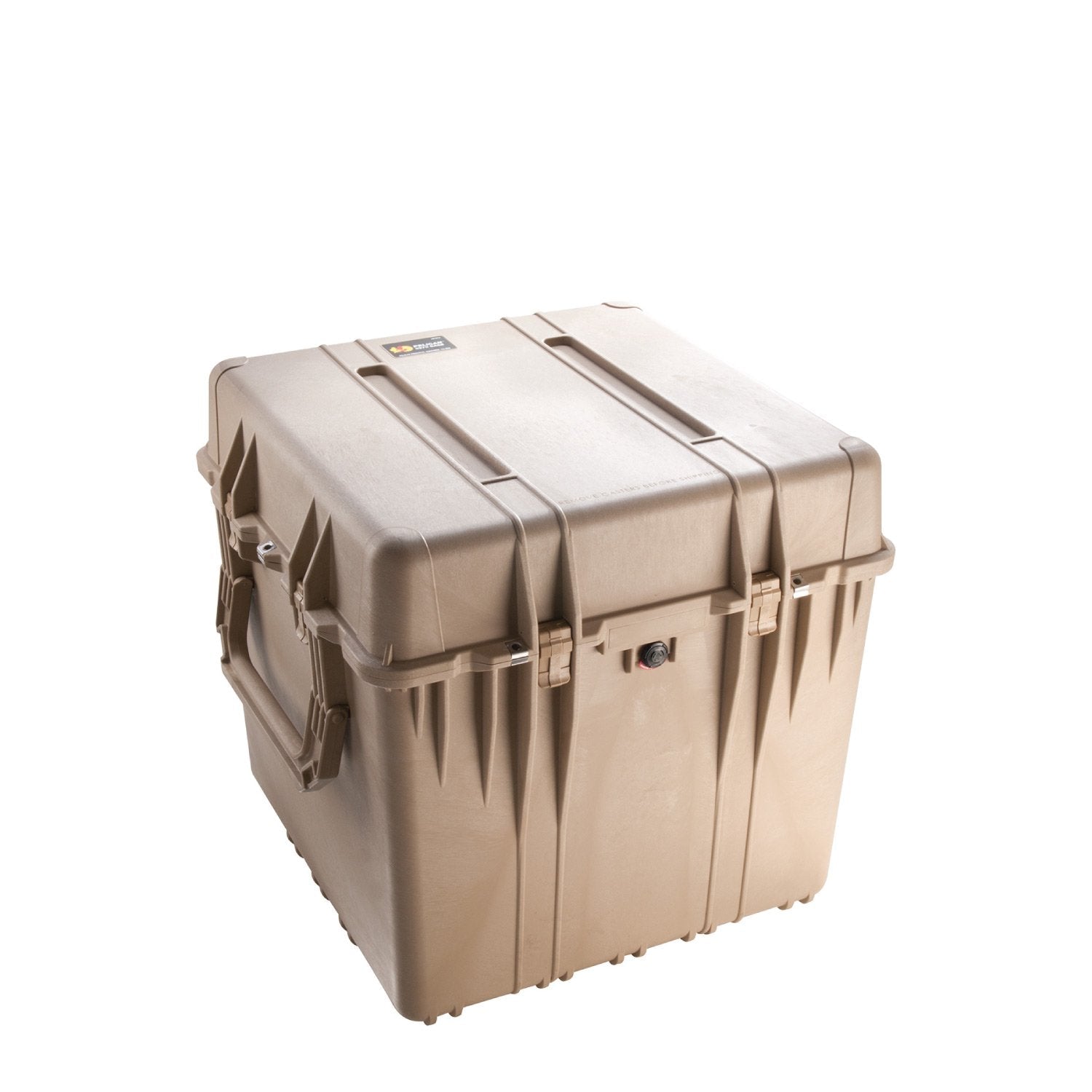 Pelican 0370 Protector Cube Case Desert Tan Bags, Packs and Cases Pelican Products Without Foam Tactical Gear Supplier Tactical Distributors Australia