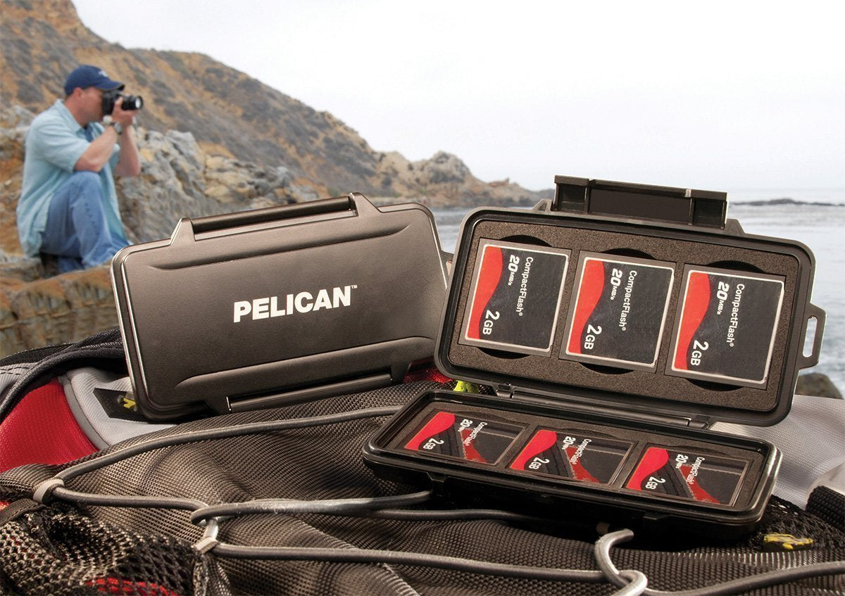 Pelican 0945 Micro Memory Card Case CF Bags, Packs and Cases Pelican Products Tactical Gear Supplier Tactical Distributors Australia