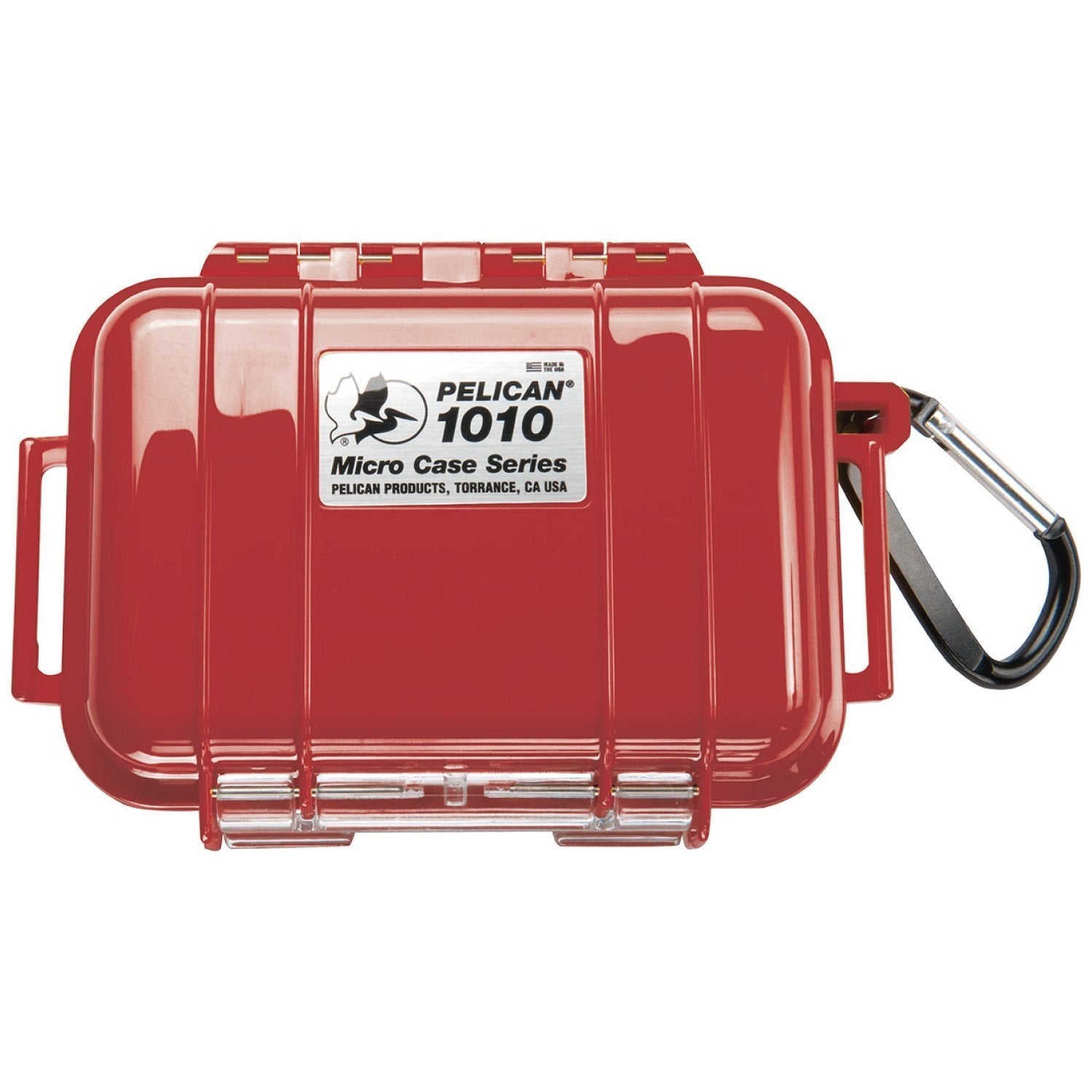 Pelican 1010 Micro Case Cases Pelican Products Red Shell with Black Liner Tactical Gear Supplier Tactical Distributors Australia