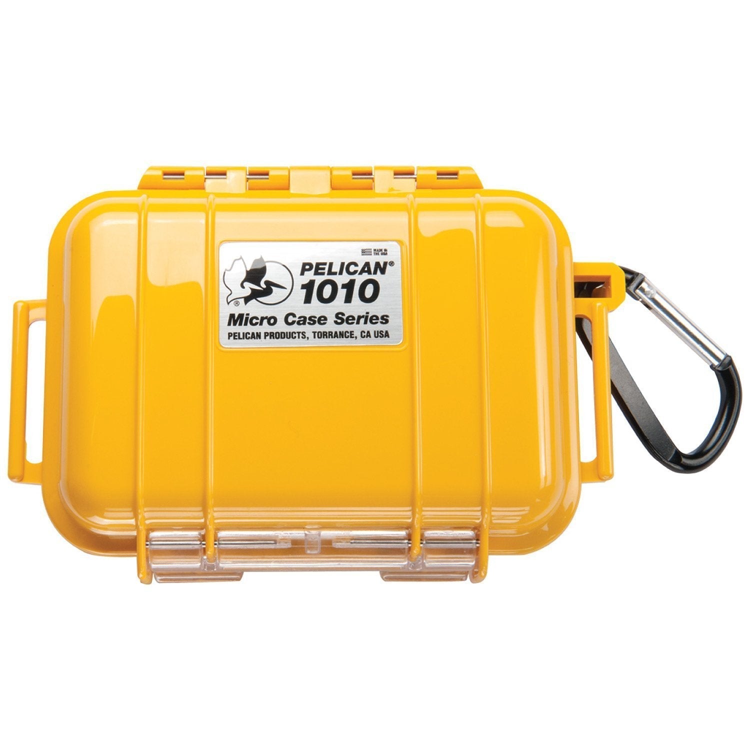 Pelican 1010 Micro Case Cases Pelican Products Yellow Shell with Black Liner Tactical Gear Supplier Tactical Distributors Australia
