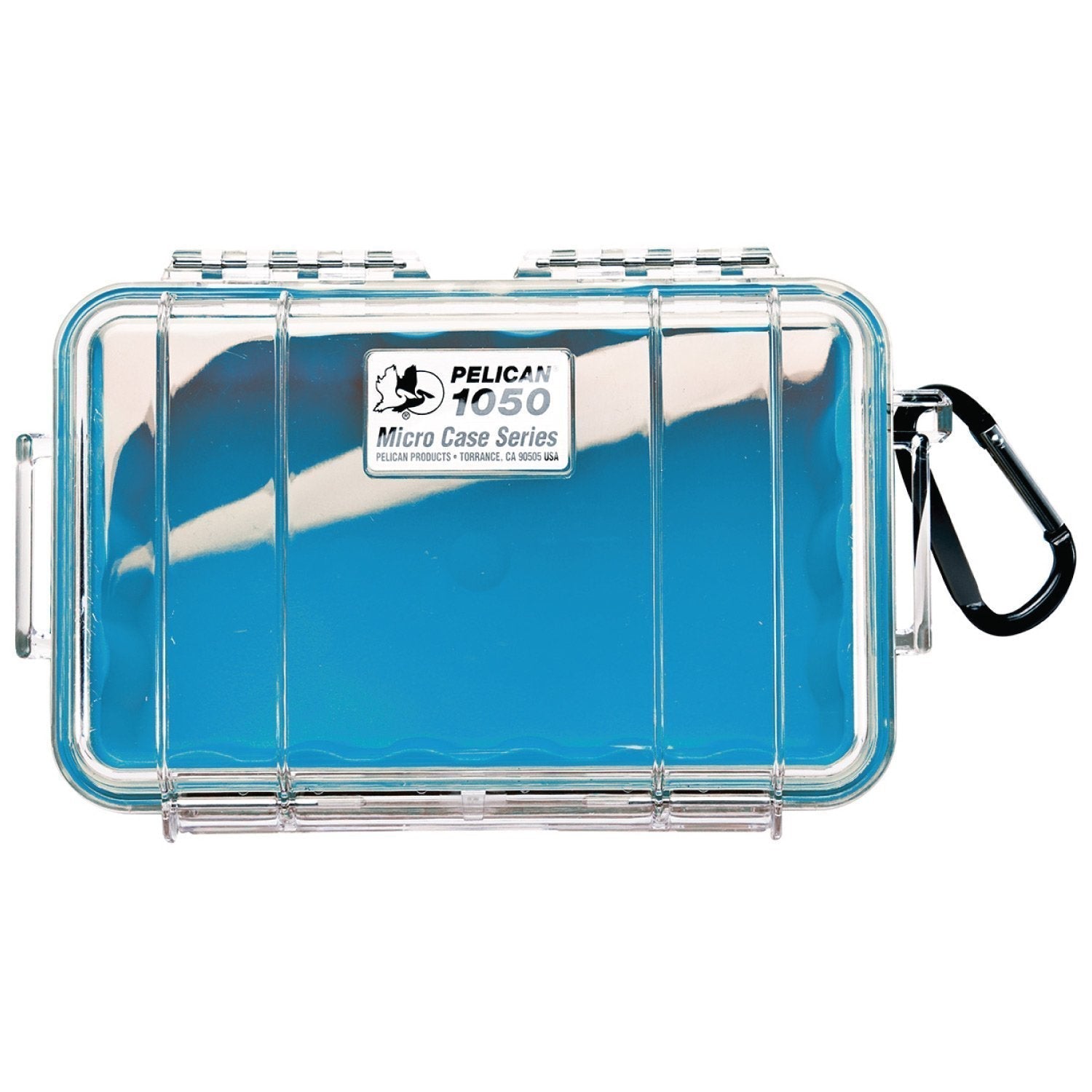 Pelican 1050 Micro Case Cases Pelican Products Clear Shell with Blue Liner Tactical Gear Supplier Tactical Distributors Australia