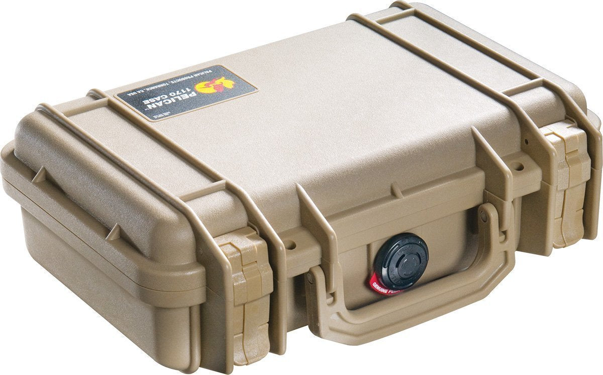 Pelican 1170 Protector Case Bags, Packs and Cases Pelican Products Desert Tan Foam Tactical Gear Supplier Tactical Distributors Australia