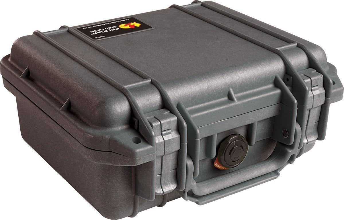 Pelican 1200 Protector Case Bags, Packs and Cases Pelican Products Black Foam Tactical Gear Supplier Tactical Distributors Australia