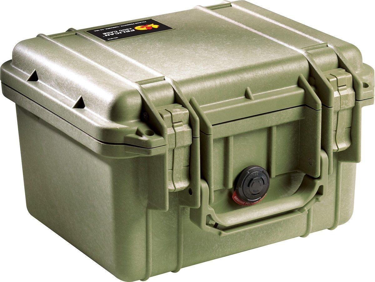 Pelican 1300 Protector Case Bags, Packs and Cases Pelican Products OD Green Tactical Gear Supplier Tactical Distributors Australia