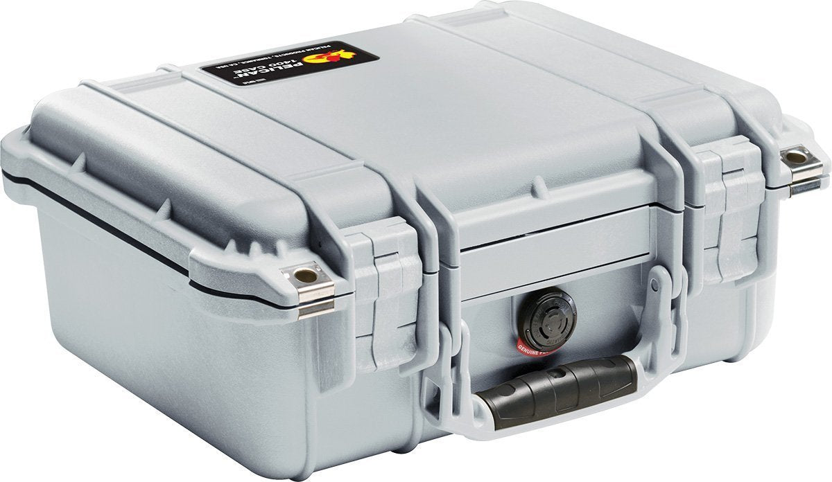 Pelican 1400 Case No Foam Bags, Packs and Cases Pelican Products Silver Tactical Gear Supplier Tactical Distributors Australia