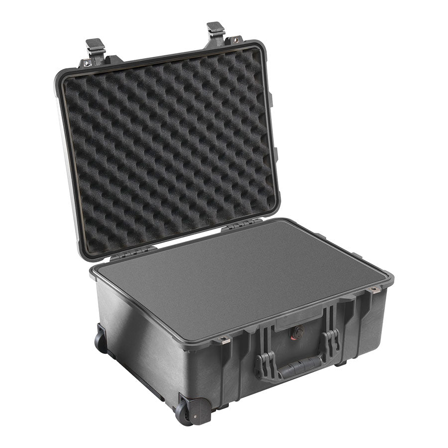 Pelican 1560 Protector Case Black Bags, Packs and Cases Pelican Products Foam Tactical Gear Supplier Tactical Distributors Australia