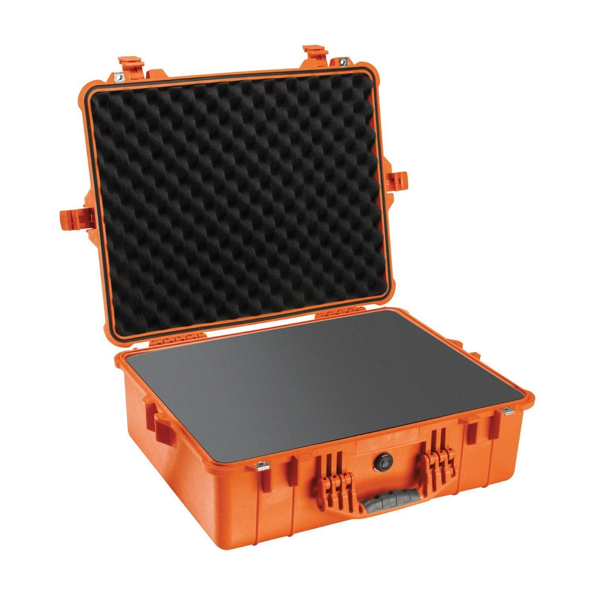 Pelican 1600 Classic Large Hard Case Orange Cases Pelican Products With Foam Tactical Gear Supplier Tactical Distributors Australia