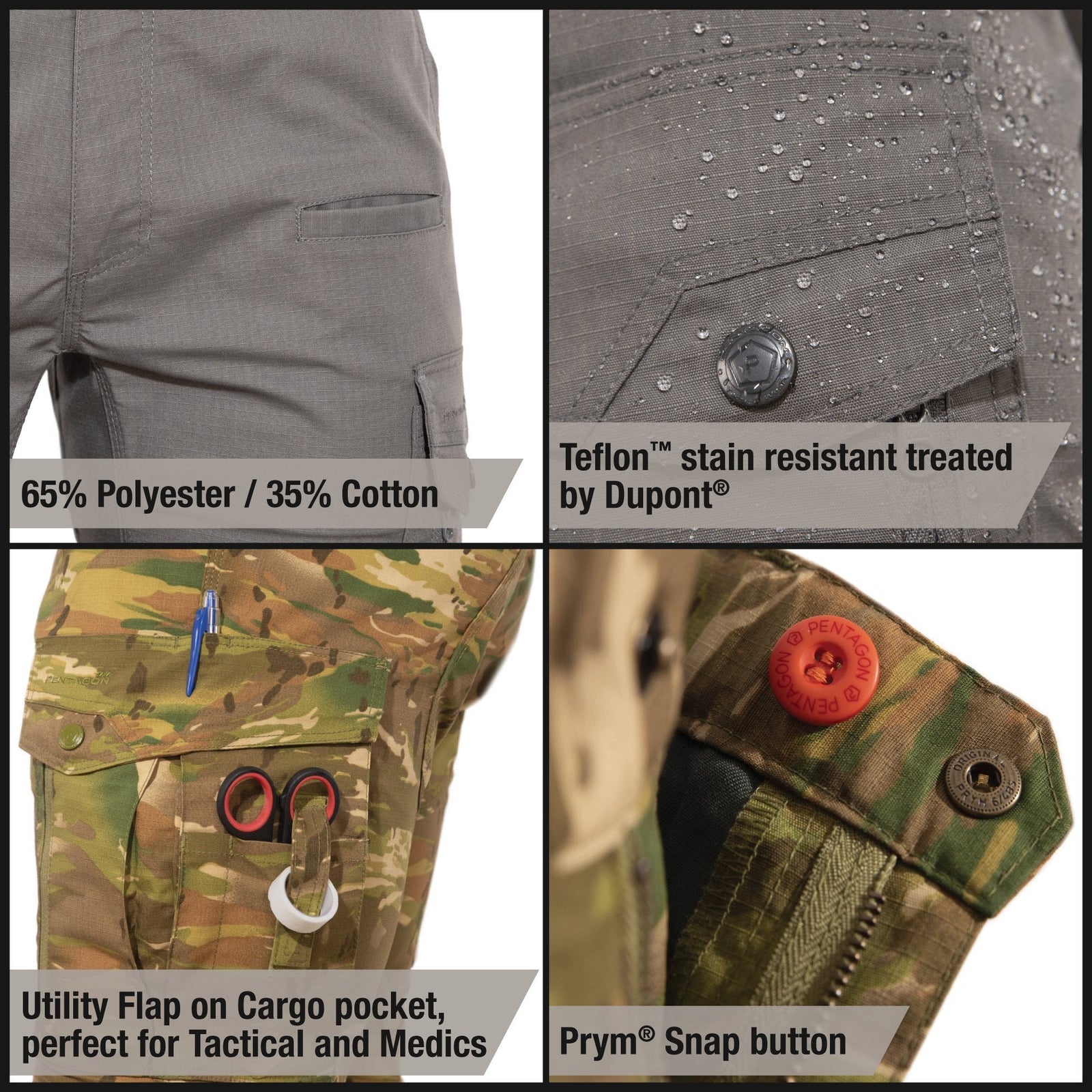 Pentagon K05007-2.0 Ranger 2.0 Tactical Pants Camo Green Clothing and Apparel Pentagon Tactical Tactical Gear Supplier Tactical Distributors Australia