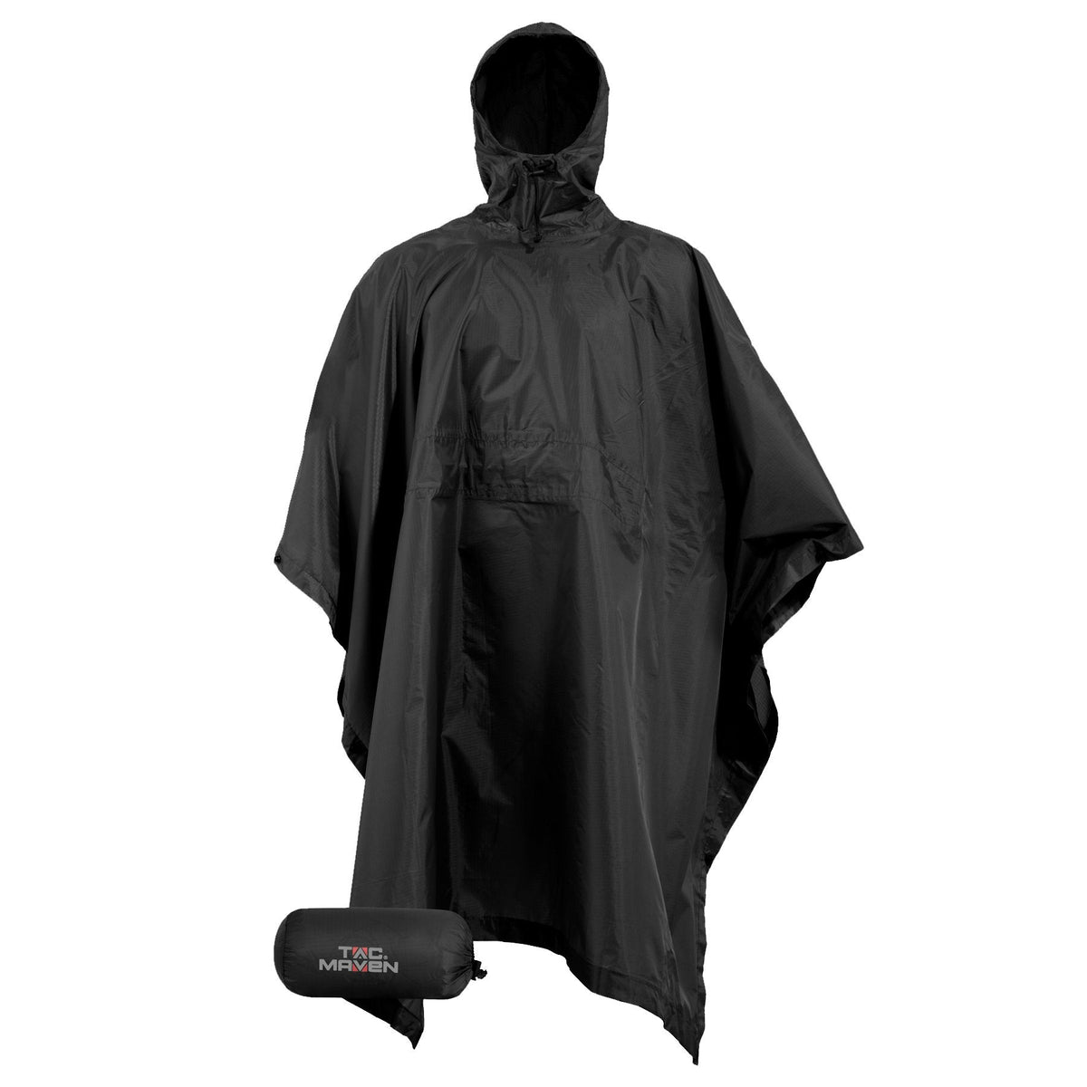 Pentagon Tactical D07001 Thunder Poncho Clothing and Apparel Pentagon Tactical Black Tactical Gear Supplier Tactical Distributors Australia