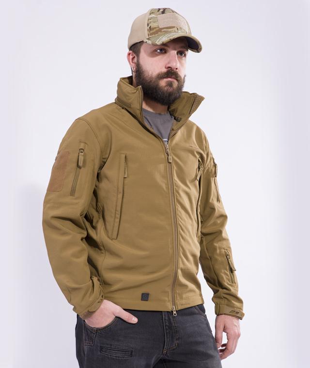 Pentagon Tactical K08011 Artaxes Softshell Jacket Outerwear Pentagon Tactical Coyote (03) Extra Small Tactical Gear Supplier Tactical Distributors Australia